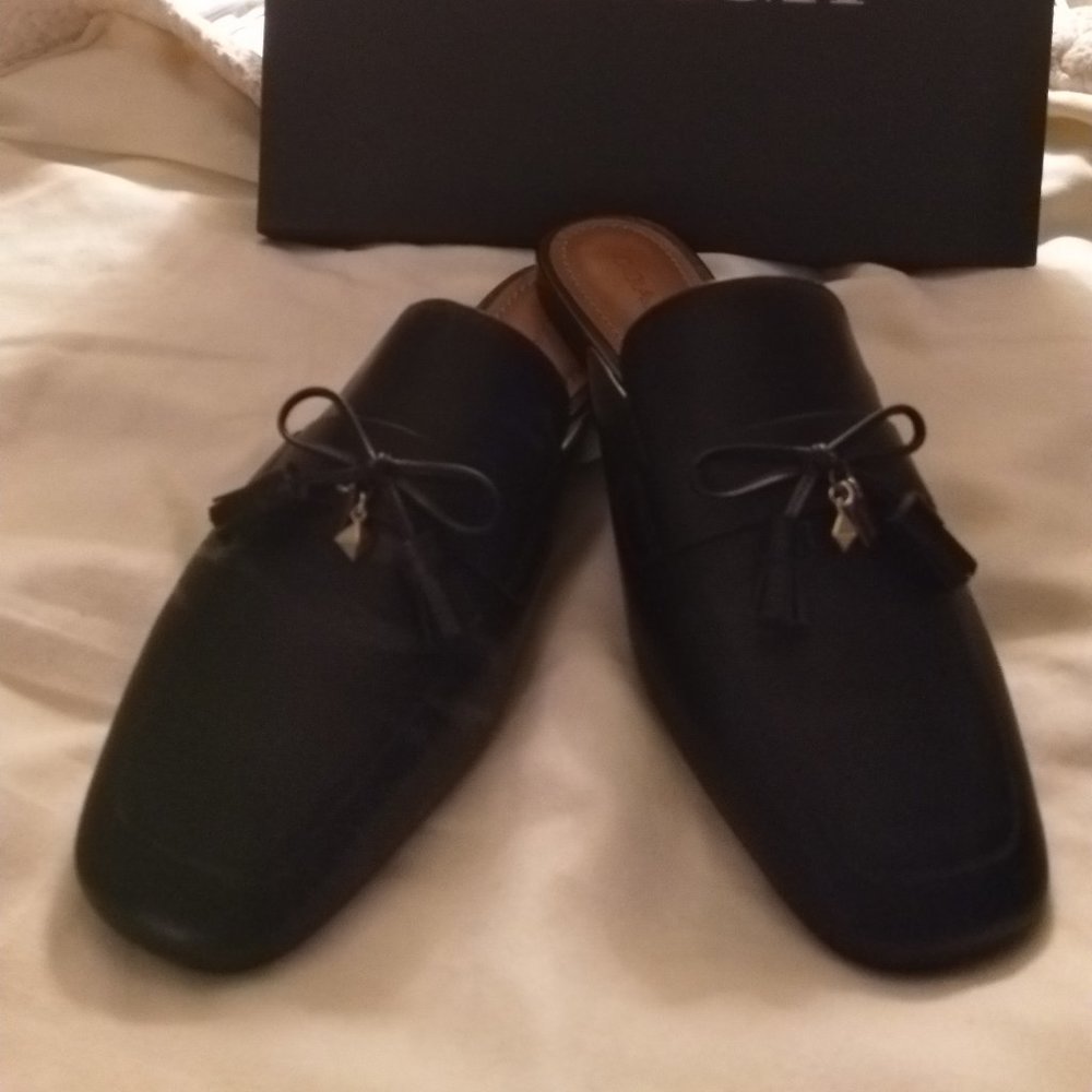 Coach Slides Black NWT - Picture 2 of 16